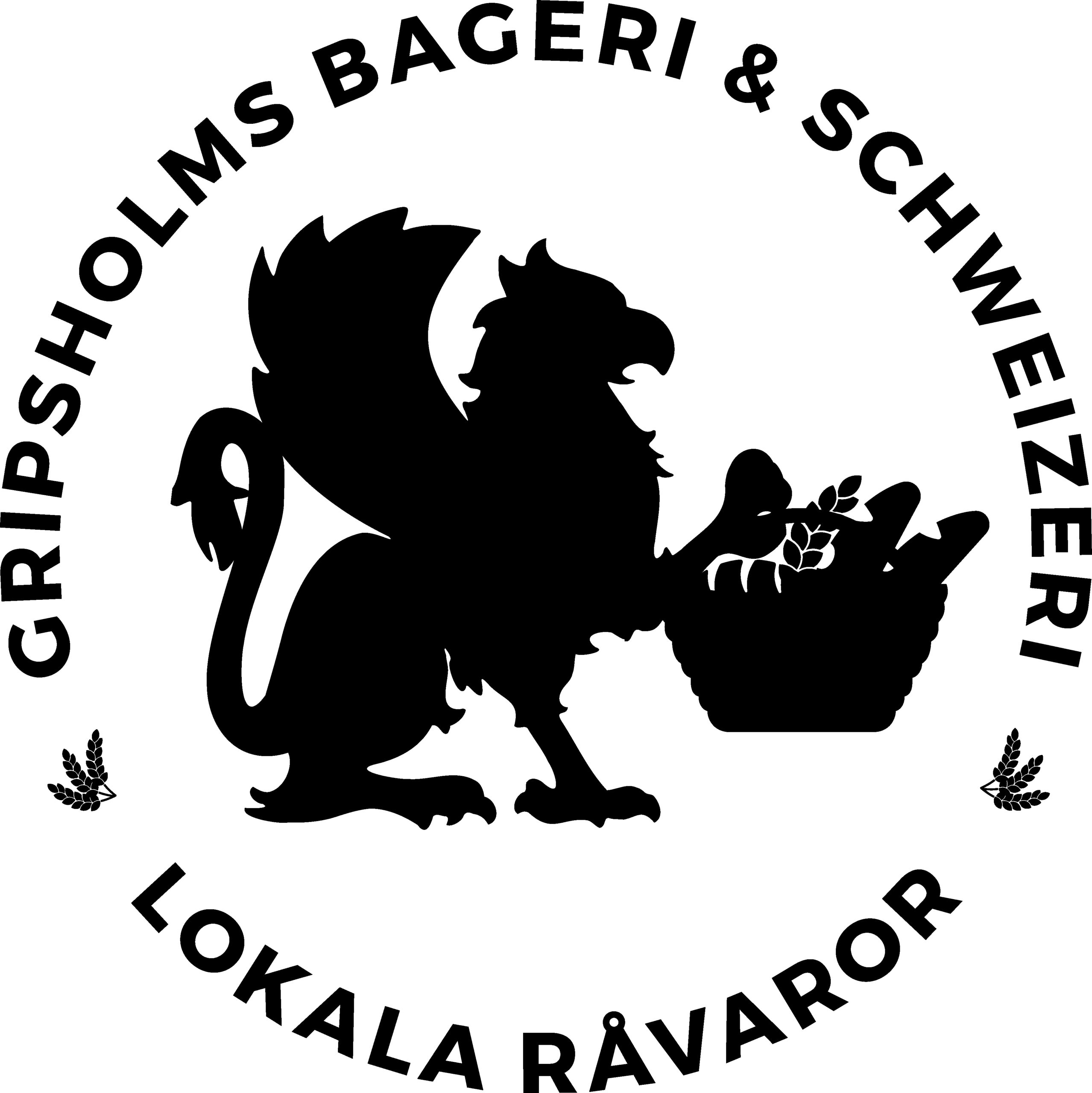 Gripsholms bageri och Schweizeri svart scaled